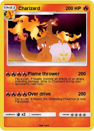 Pokémon Charizard 11513 11513 Flame Thrower My Pokemon Card