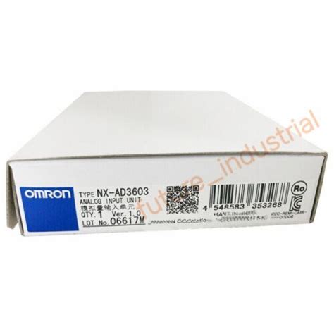 Brand New Original Omron NX AD3603 Analog Input Unit NX AD3603 EBay