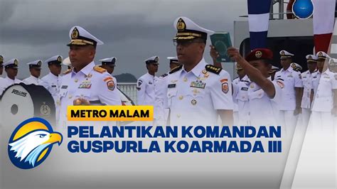 Pelantikan Komandan Guspurla Koarmada Iii Digelar Di Atas Kri Teluk