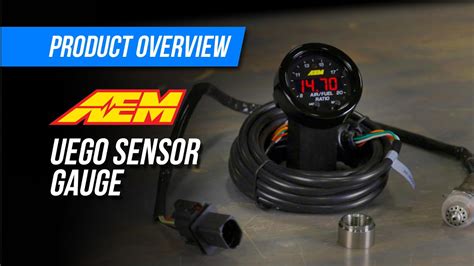 AEM X Series Wideband UEGO AFR Gauge AEM FAE Sensor Faster Response