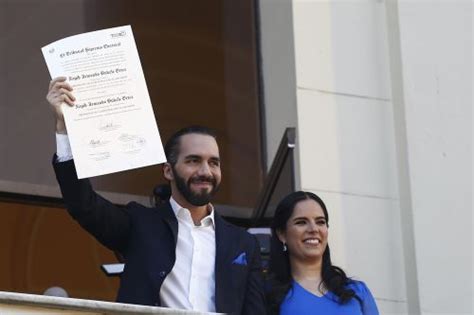 Nayib Bukele Recibe La Credencial De Presidente Electo De El Salvador