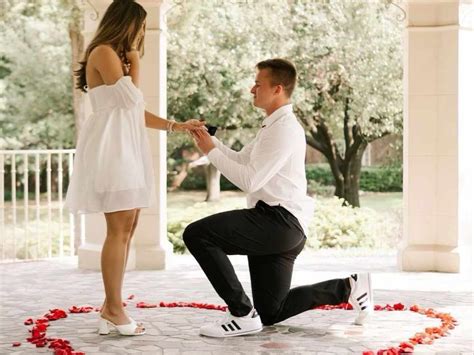 Zappe Ever After Patriots QB Bailey Zappe Pops The Question And Gets