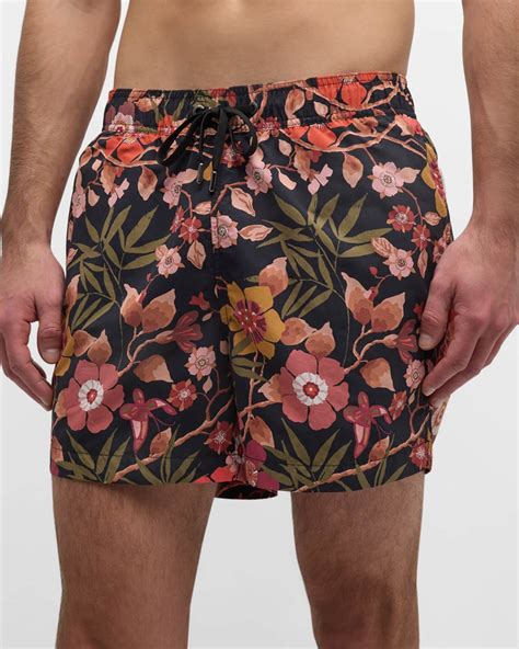 Onia Men S Charles 5 Liberty Swim Trunks Neiman Marcus