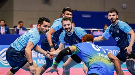 India Vs Pakistan Kabaddi Asian Games Mens Semi Final Schedule