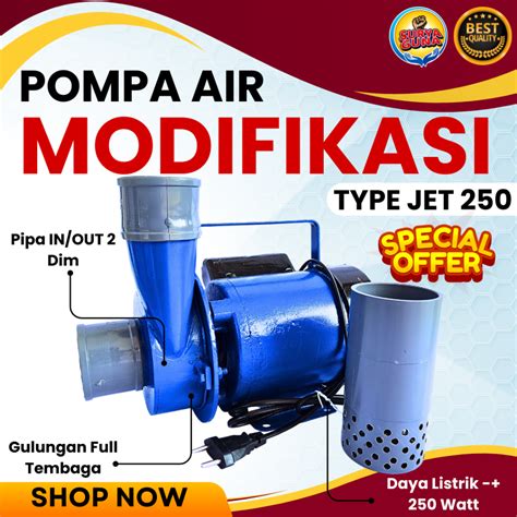 Jual Pompa Air Kolam Modifikasi Harga Murah Surya Guna Tipe Jet