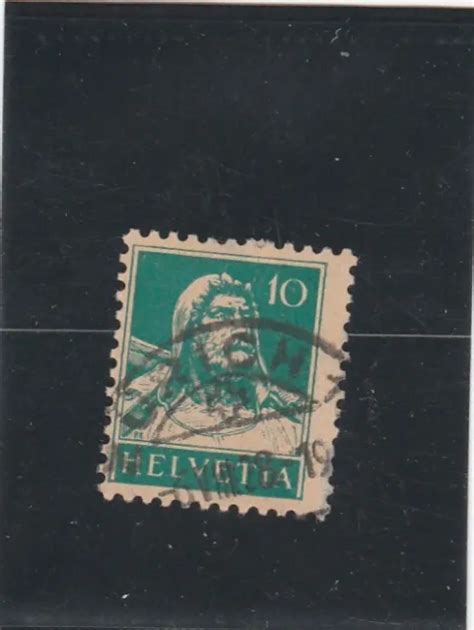 L6787 SUISSE TIMBRE Y T N 161 De 1917 22 Effigie Guillaume Tell