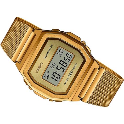 Casio A1000mg 9ef Zegarek Vintage Gold Premium Pl