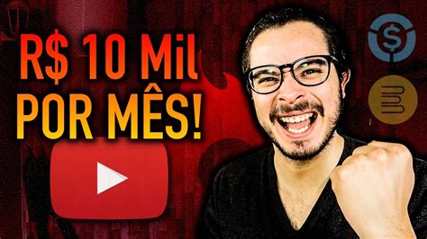 INCRÍVEL Como Ganho R 10 MIL POR MÊS no YouTube Como Afiliado