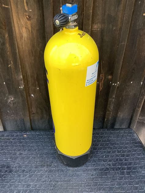 Us Divers Aluminum Aqua Lung Cylinder Tank Ebay