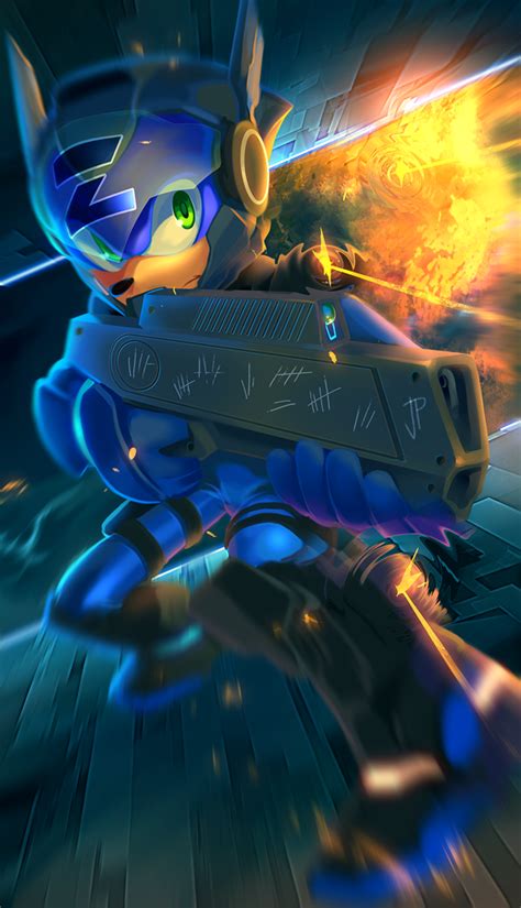Zonic - redesigned by cat-meff on DeviantArt