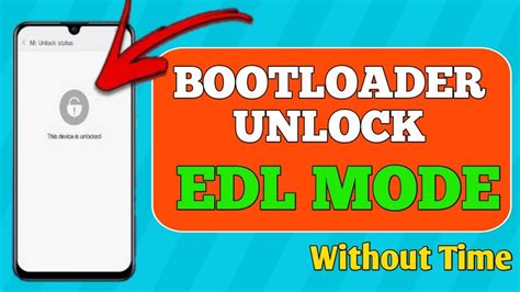 How To Unlock Bootloader With EDL Mode Xiaomi Devices Bypass