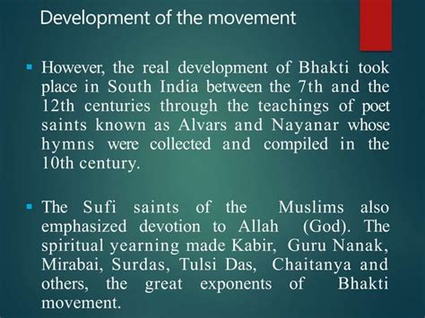 Bhakti Movement Ppt