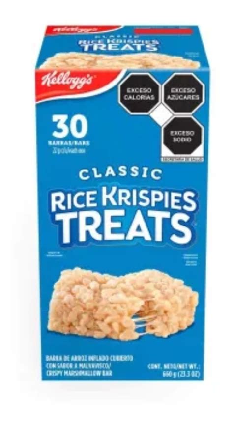 Barras Arroz Rice Krispies Treats Kelloggs Malvavisco Pzs Mercadolibre