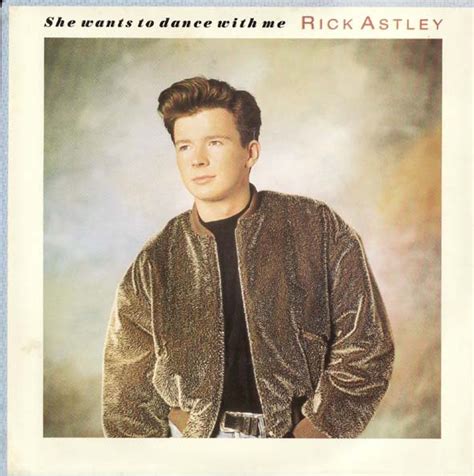 Rick Astley - She Wants To Dance With Me (1988, Vinyl) | Discogs