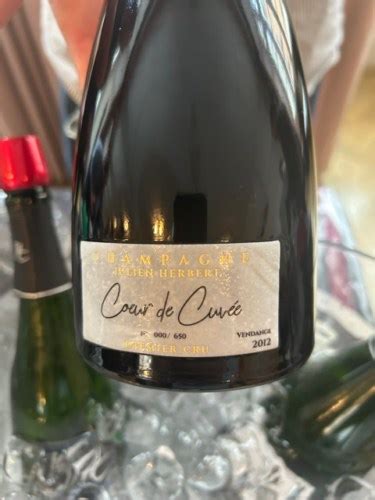 Julien Herbert Coeur De Cuv E Champagne Premier Cru Vivino Us