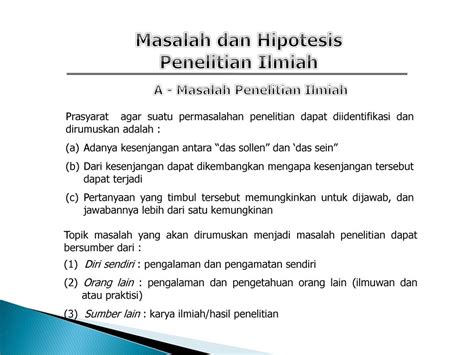 Detail Contoh Hipotesis Karya Ilmiah Koleksi Nomer