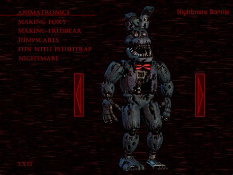 Nightmare Bonnie FNAF 4 Minecraft Skin