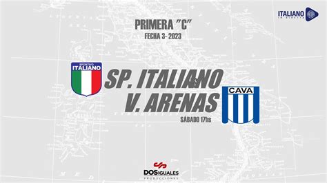 Sp Italiano Vs Victoriano Arenas En VIVO Fecha 3 Torneo Primera C