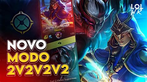 O NOVO MELHOR MODO CHEGOU MODO ARENA 2V2V2V2 LoL Wild Rift YouTube