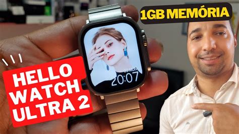 Smartwatch Hello Watch Unboxing E Review Do Melhor Relogio Clone Do