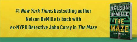 Vj Books Nypd Homicide Detective John Corey Returns In The Maze Milled