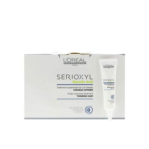 L´oreal Serioxyl Scalp Peeling 15 X 15 Ml Cabellos Debilitados