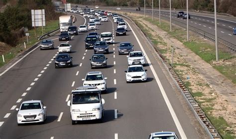 Tekirdağ İstanbul kara yolunda trafik yoğunluğu yaşanıyor Son Dakika