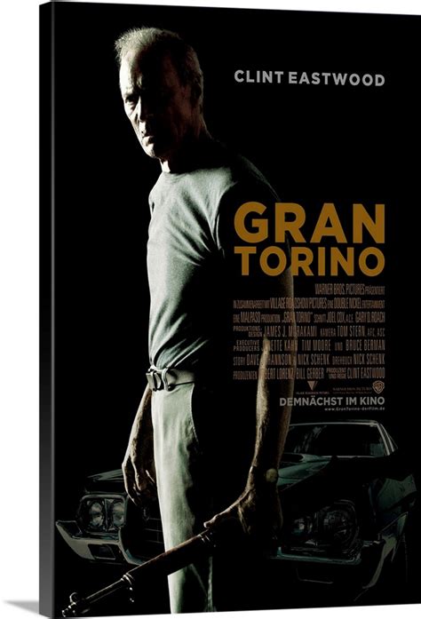 Gran Torino - Movie Poster - German Wall Art, Canvas Prints, Framed Prints, Wall Peels | Great ...