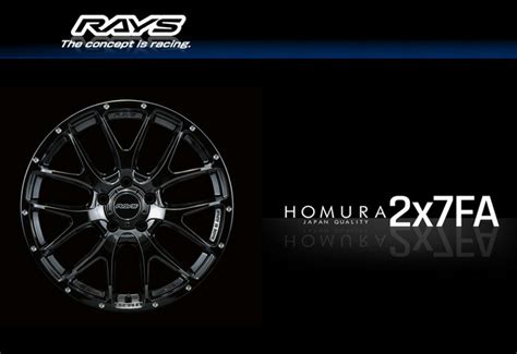 【楽天市場】rays レイズ ホムラ Homura 2x7fa Black Chrome Coating Ynl 18×75j 5h