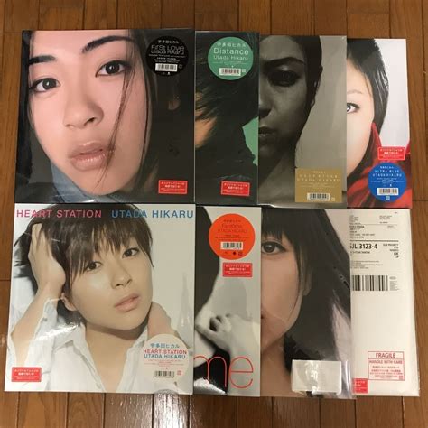 宇多田ヒカル レコード Lp アナログ盤 8枚セット First Love Distance Deep River Ultra Blue