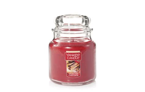 Yankee Candle Classic Medium Jar Sparkling Cinnamon 411 239 95 Kr Fri Frakt Og Ingen Toll