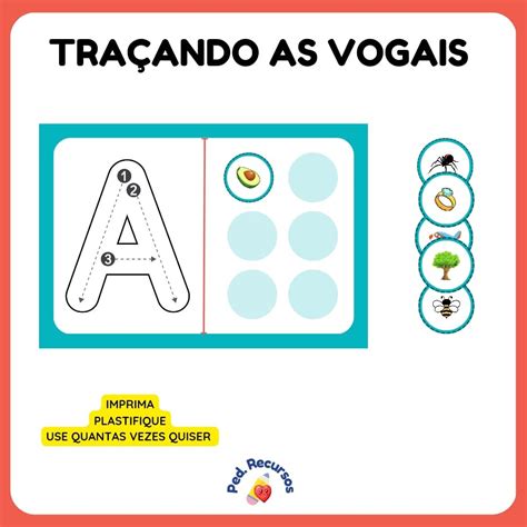 Jogo Da MemÓria Educativo Das Vogais GrÁtis Para Imprimir☀️ Descubra As