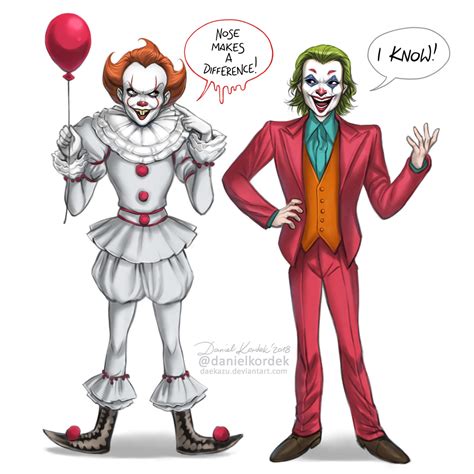 PennyWise vs Joker by daekazu on DeviantArt