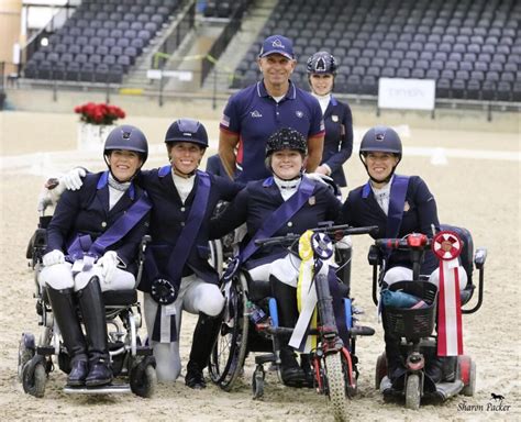 Big Win For The U S Para Dressage Team At Tryon Fall Dressage Cpedi