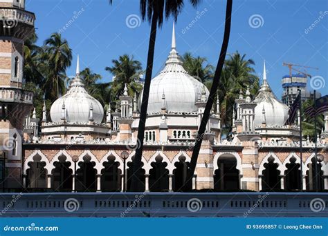 Historic Mosque Masjid Jamek At Kuala Lumpur Malaysia Stock Image