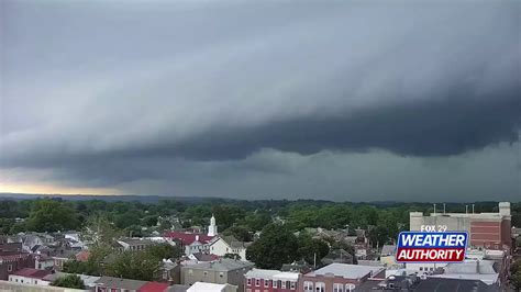 Weather Alert Tornado Warnings Issued For Several Pa Counties As