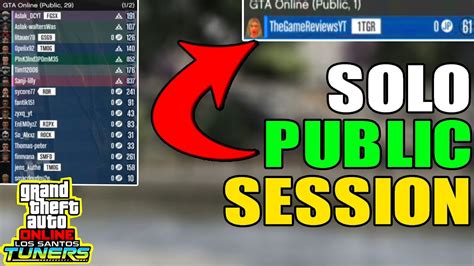 New Solo Public Lobby Method In GTA Online How To Get In A SOLO