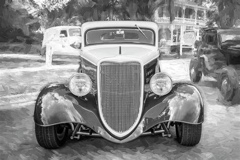 1934 Ford Hot Rod 5 Window Coupe X157 Photograph By Rich Franco Fine