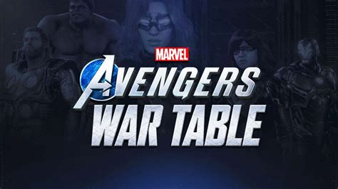 Second Marvel's Avengers War Table Digital Stream Premieres July 30 | MKAU Gaming