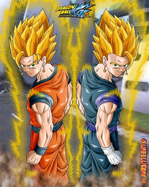 Gokhan Vegehan Double Fusion Back Pose Ssj By Naruttebayo67 On