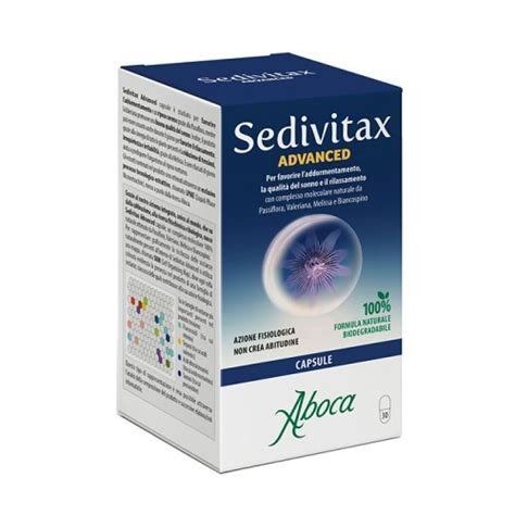 Sedivitax Advanced 30 Capsule Farmacia Di Fiducia