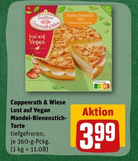 Coppenrath Wiese Lust Auf Vegan Mandel Bienenstich Torte Tilbud Hos Rewe