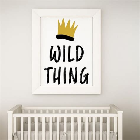 Where The Wild Things Are Wall Art Etsy