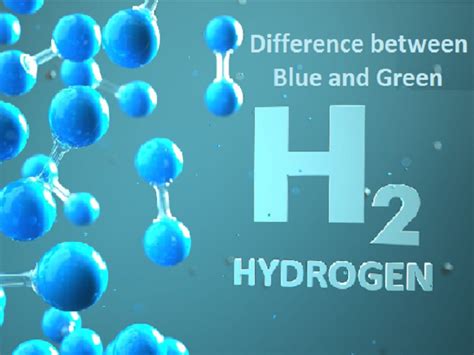 The Difference Between Green Hydrogen And Blue Hydrogen Media Zohal