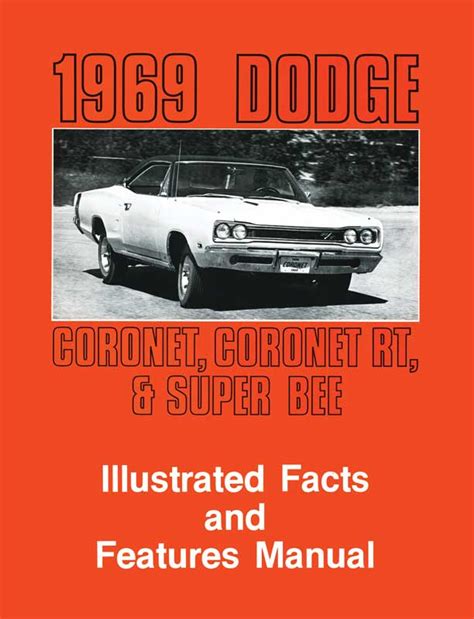 1969 All Makes All Models Parts L3014 1969 Dodge Coronet Coronet Rh Super Bee