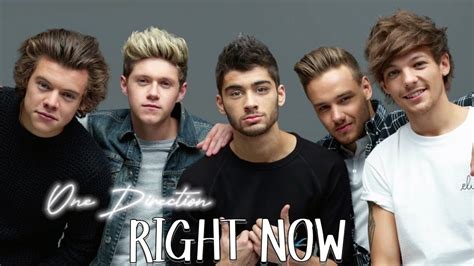 One Direction Right Now Lyrics Tekst Youtube