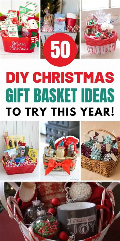 50 DIY Christmas Gift Basket Ideas - Handy Keen