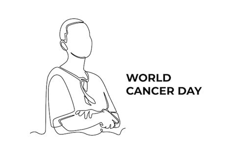 Premium Vector Continuous One Line Drawing Woman Struggle With Ribbon