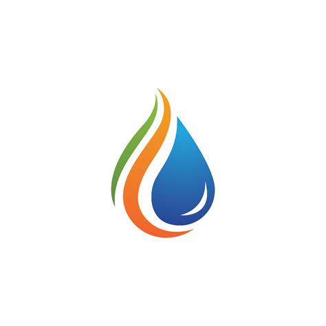 water drop Logo Template 15953658 Vector Art at Vecteezy