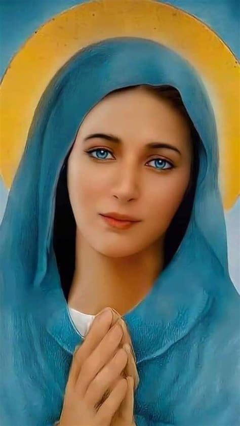 Pin By Barbara On Catolico Mother Mary Images Jesus And Mary